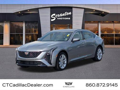 Argent Silver Metallic 2025 Cadillac CT5 Premium Luxury