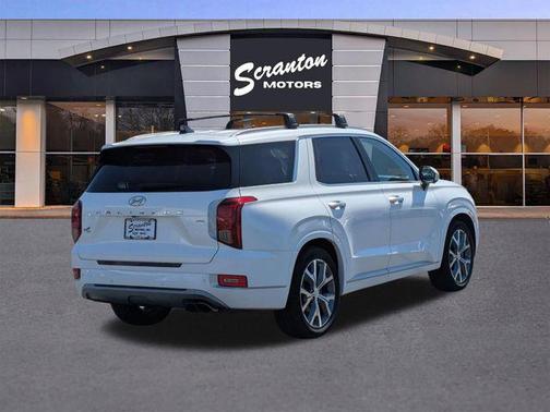 Hyper White 2021 Hyundai PALISADE Limited