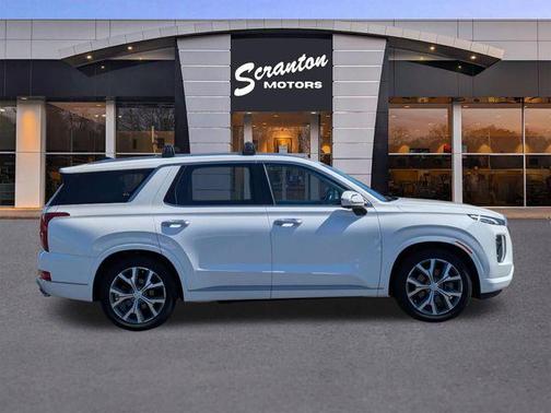 Hyper White 2021 Hyundai PALISADE Limited