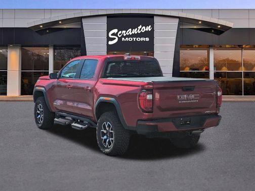 Volcanic Red Tintcoat 2024 GMC Canyon AT4X