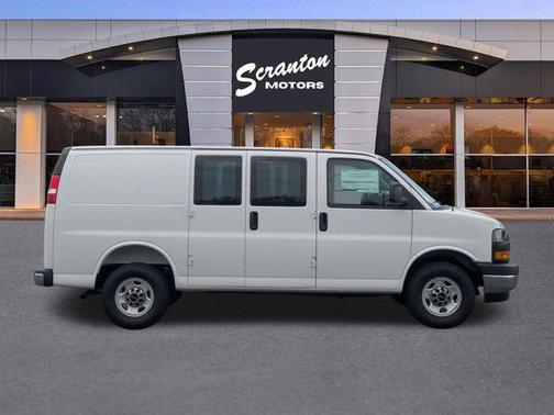 Summit White 2026 GMC Savana 2500 Work Van