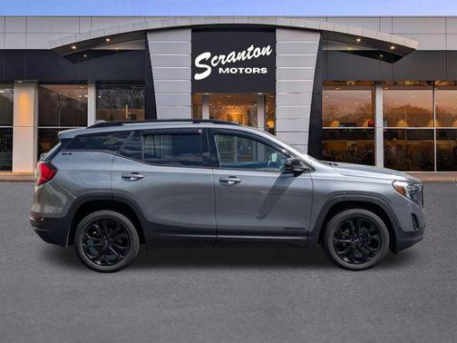 Satin Steel Metallic 2021 GMC Terrain SLE
