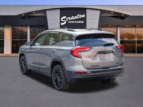 Satin Steel Metallic 2021 GMC Terrain SLE