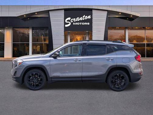 Satin Steel Metallic 2021 GMC Terrain SLE