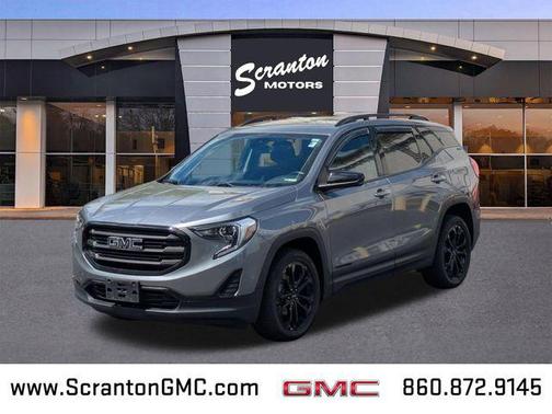 Satin Steel Metallic 2021 GMC Terrain SLE