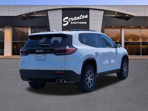 Glacier White Tricoat 2026 GMC Acadia AT4 AWD