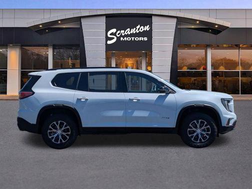 Glacier White Tricoat 2026 GMC Acadia AT4 AWD