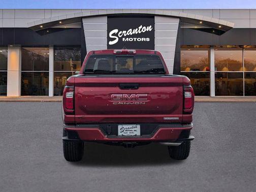 Volcanic Red Tintcoat 2026 GMC Canyon Elevation