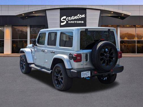 Silver Zynith Clearcoat 2023 Jeep Wrangler 4xe Sahara