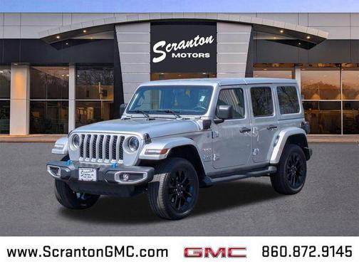Silver Zynith Clearcoat 2023 Jeep Wrangler 4xe Sahara