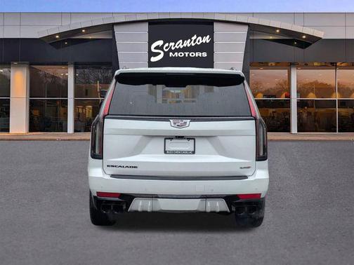 Crystal White Tricoat 2024 Cadillac Escalade V-Series