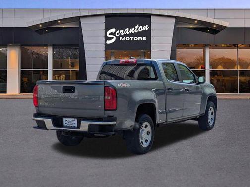 Satin Steel Metallic 2022 Chevrolet Colorado WT
