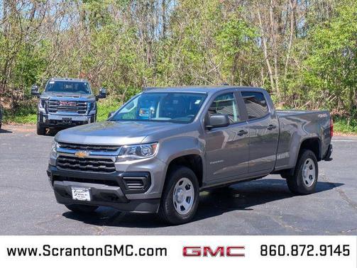 Satin Steel Metallic 2022 Chevrolet Colorado WT