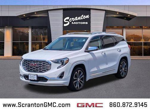 Summit White 2019 GMC Terrain Denali