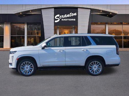Crystal White Tricoat 2024 Cadillac Escalade Premium Luxury