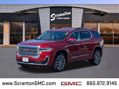Volcanic Red Tintcoat 2023 GMC Acadia Denali