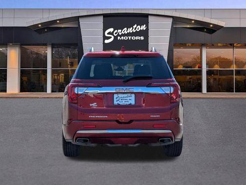 Volcanic Red Tintcoat 2023 GMC Acadia Denali