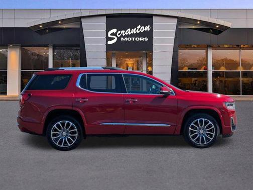 Volcanic Red Tintcoat 2023 GMC Acadia Denali