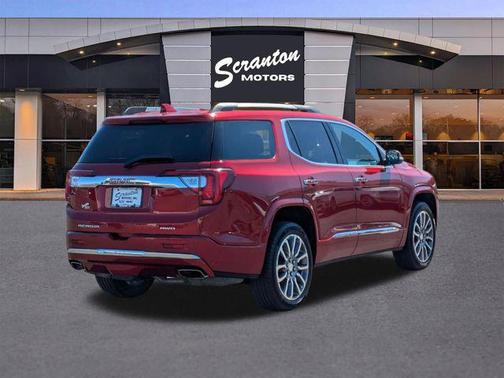 Volcanic Red Tintcoat 2023 GMC Acadia Denali
