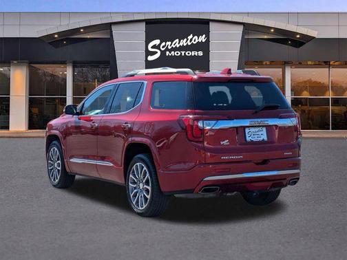 Volcanic Red Tintcoat 2023 GMC Acadia Denali