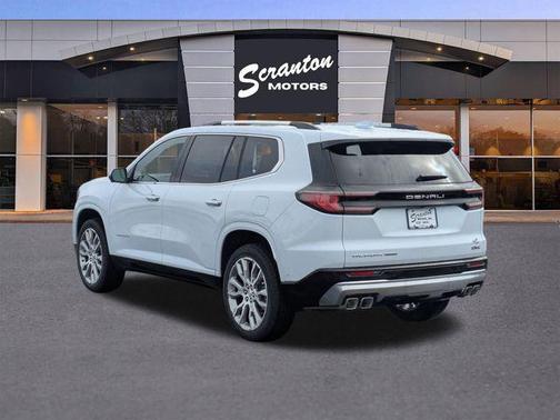 White 2026 GMC Acadia Denali