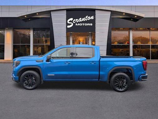 Dynamic Blue Metallic 2024 GMC Sierra 1500 Elevation
