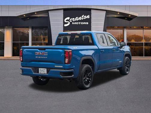 Dynamic Blue Metallic 2024 GMC Sierra 1500 Elevation