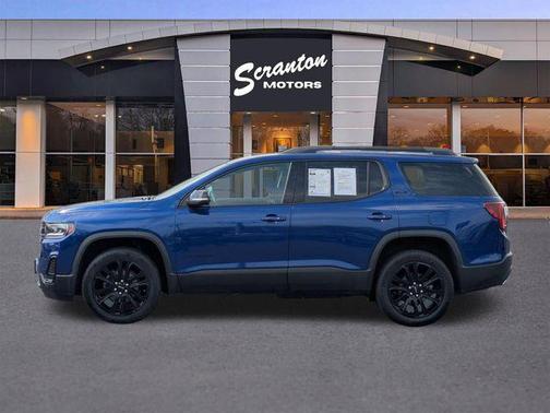 Ultra Blue Metallic 2023 GMC Acadia AWD SLE