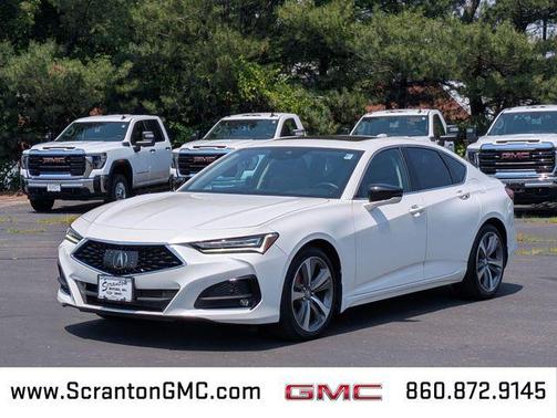 pewter gray metallic 2021 Acura TLX Base