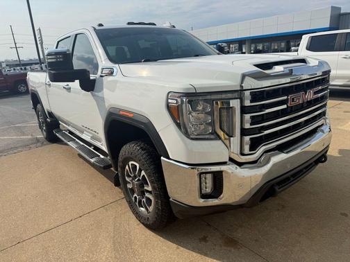 Summit White 2021 GMC Sierra 3500 SLT