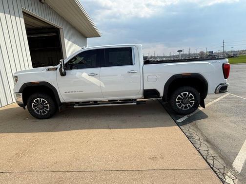 Summit White 2021 GMC Sierra 3500 SLT