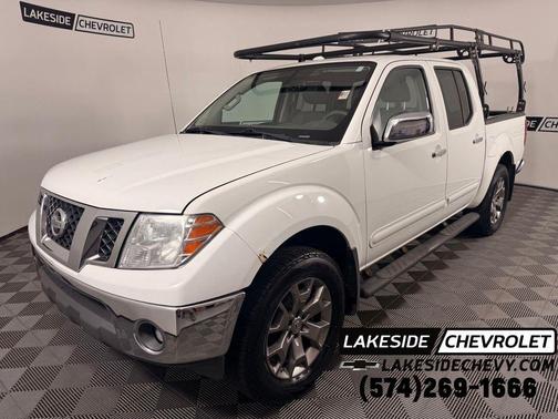 Glacier White 2015 Nissan Frontier SL