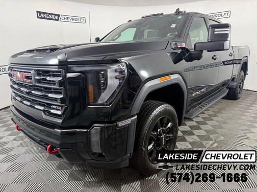 Onyx Black 2024 GMC Sierra 2500 AT4