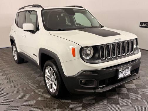 Alpine White 2015 Jeep Renegade Latitude