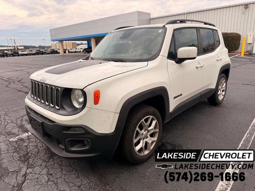 Alpine White 2015 Jeep Renegade Latitude