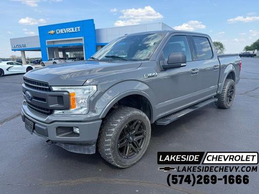 Gray 2018 Ford F-150 XLT