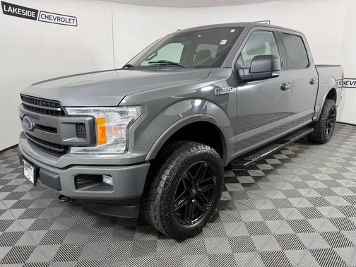 Gray 2018 Ford F-150 XLT