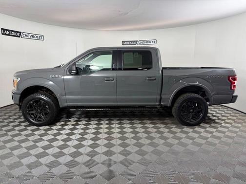 Gray 2018 Ford F-150 XLT