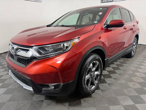 Red 2018 Honda CR-V EX-L