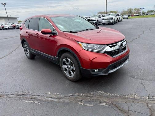 Red 2018 Honda CR-V EX-L