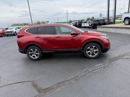Red 2018 Honda CR-V EX-L