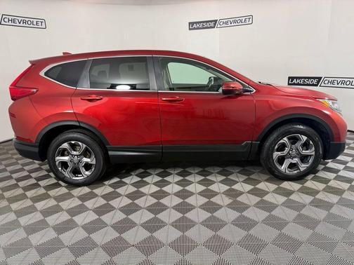 Red 2018 Honda CR-V EX-L