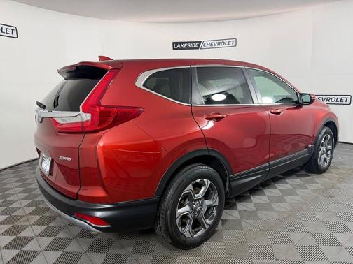 Red 2018 Honda CR-V EX-L
