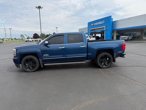 Deep Ocean Blue Metallic 2016 Chevrolet Silverado 1500 High Country