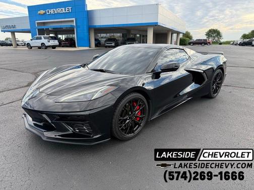 Black 2023 Chevrolet Corvette Stingray w/2LT
