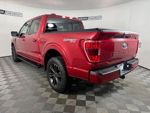 Red Metallic 2021 Ford F-150 XLT