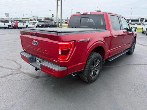 Red Metallic 2021 Ford F-150 XLT