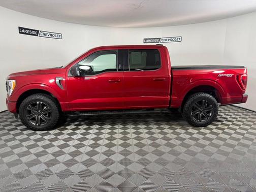Red Metallic 2021 Ford F-150 XLT