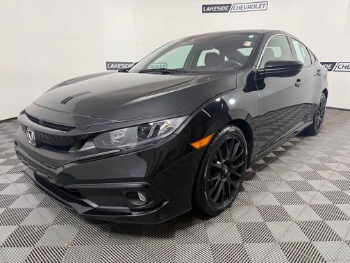 Black 2020 Honda Civic Sport