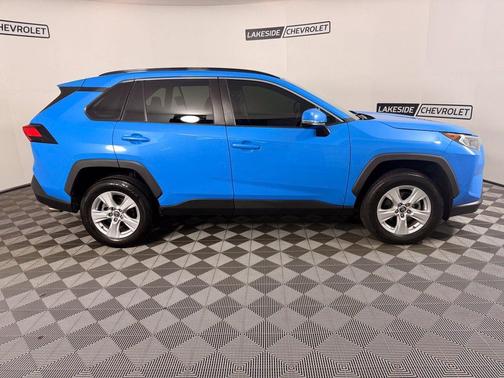 Blue Flame 2021 Toyota RAV4 XLE